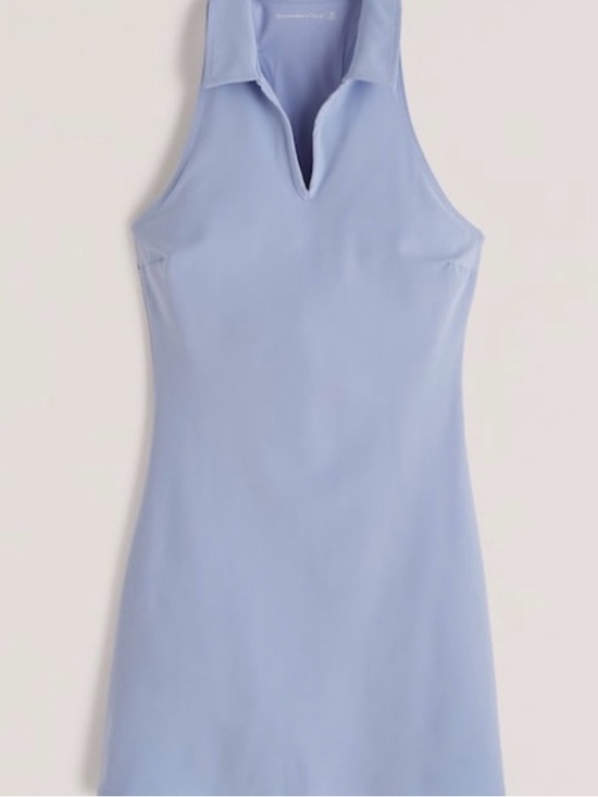 Abercrombie & Fitch Dresses & Skirts - Abercrombie & Fitch Light Blue Tracker Polo Athletic Dress